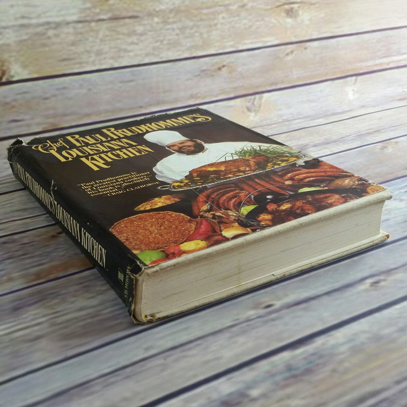 Hardback Recipe Books Prudhomme Family Cookbook Old-time 