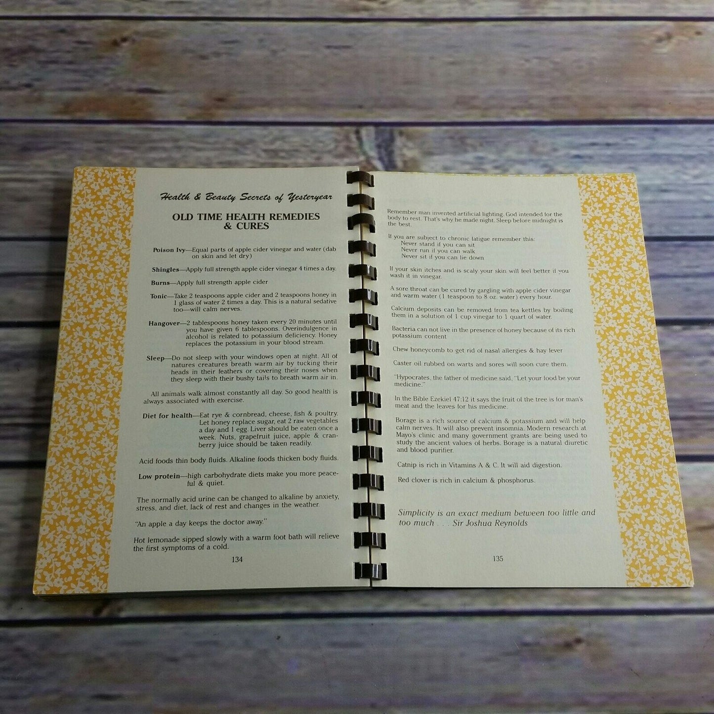 Vintage Cracker Barrel Cookbook Recipes  and Proverbs to Live By Vol 1 1983 Spiral Bound Paperback Old Country Stores