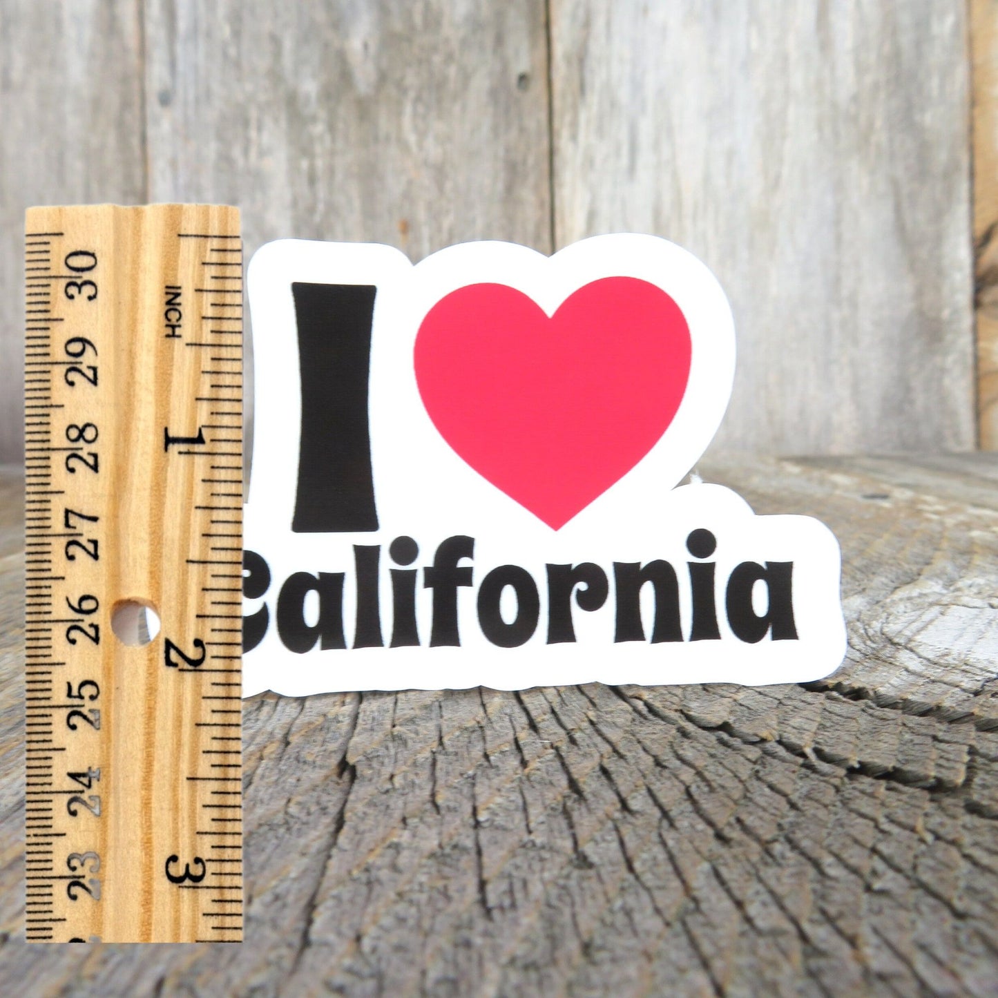 I Love California Sticker I Heart Waterproof Souvenir California Pride Travel Sticker