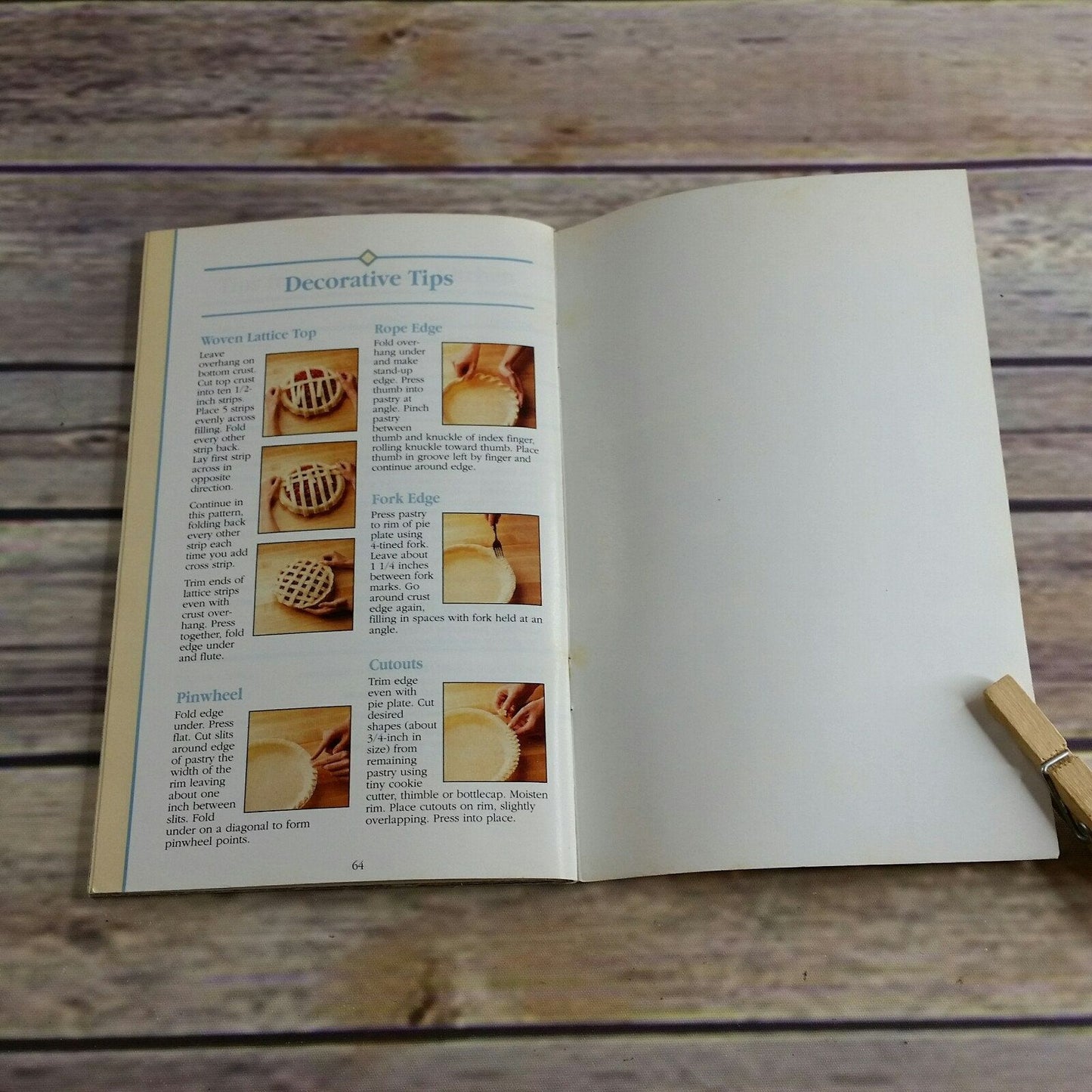 Vintage Cookbook American Pie Celebration Crisco Recipes 1989  Booklet Paperback Procter and Gamble Promo