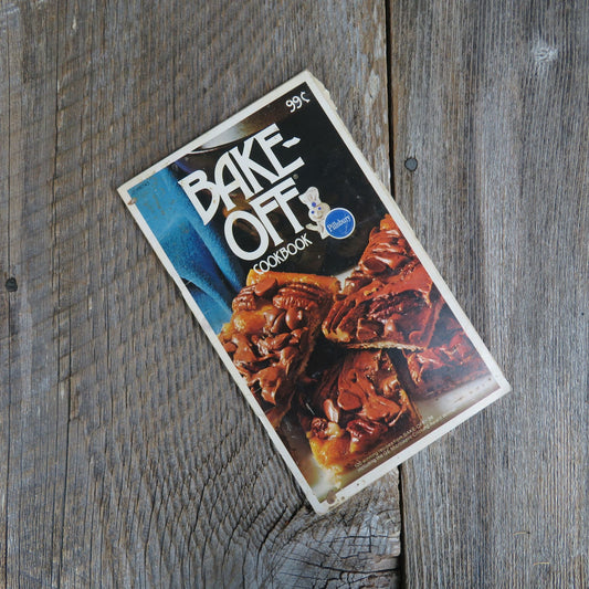 Bake Off Cook Book Pillsbury 26th Annual Winning Recipes 1975 Paperback Booklet Grocery Store Booklet Vintage Cookies Cakes