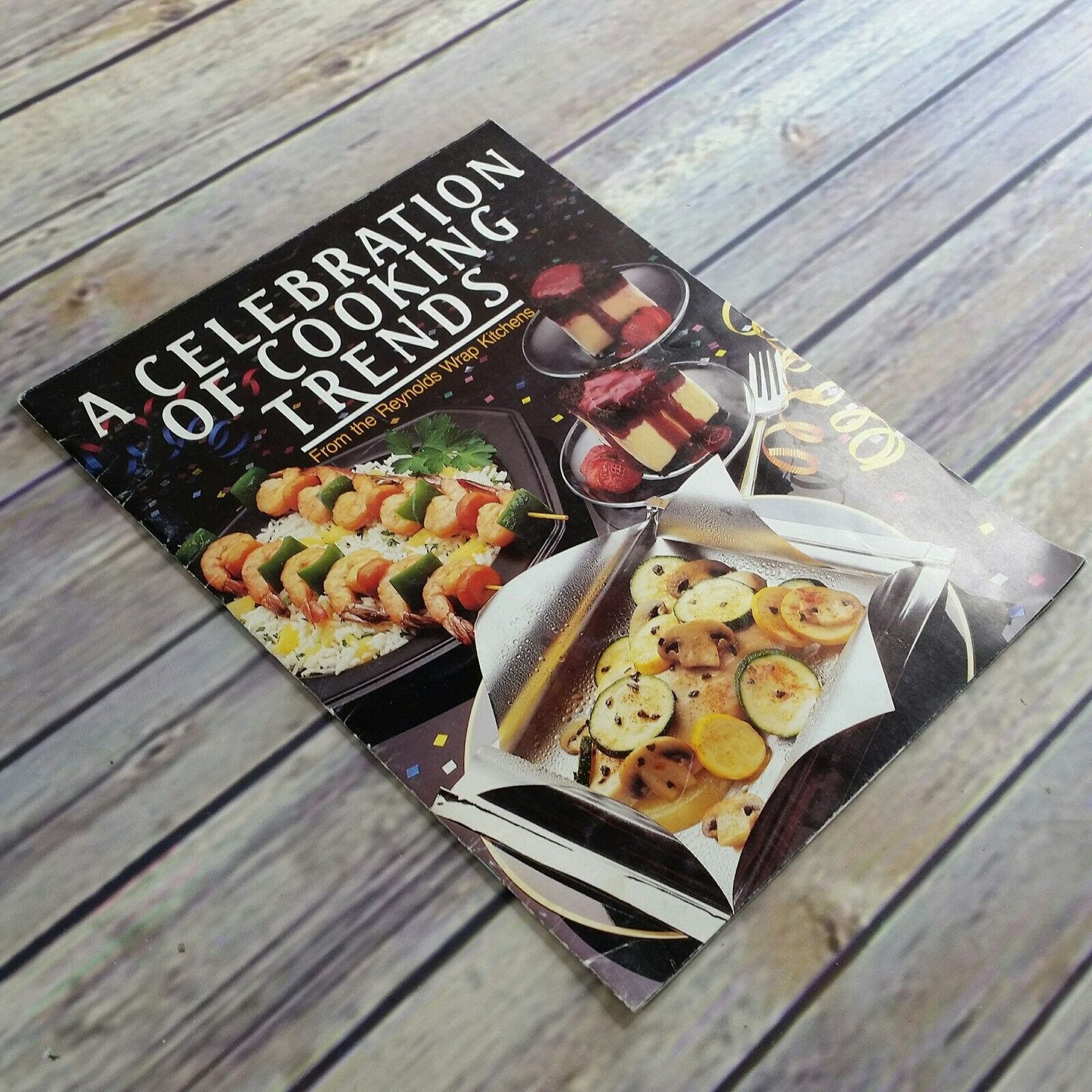 Vintage Cookbook Reynolds Wrap Kitchens A Celebration of Cooking Trends Paperback Booklet Promo Recipes 1970s 1980s