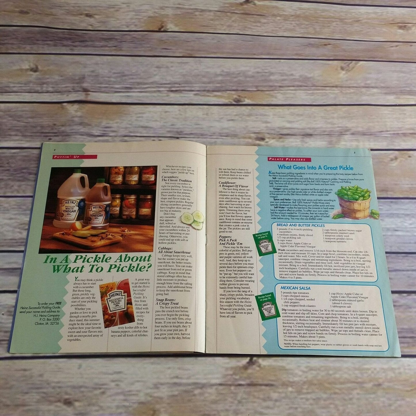 Vintage Ball Jar Consumer Newsline Canning Cookbook Newsletter Booklet Brochure Pamphlet Spring 1993