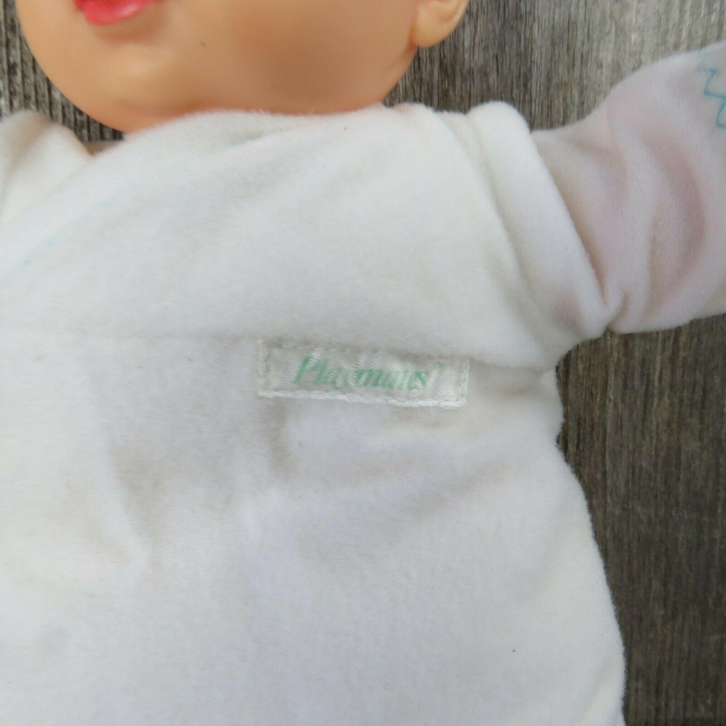 Sleeping Baby Soft Body Doll Playmates White Tie Nightgown Infant Toy 8712
