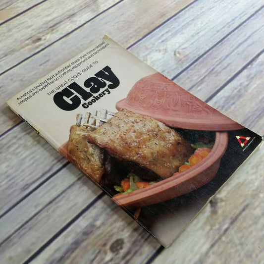 Vintage Cookbook Clay Cookery Cooking Recipes 1977 Great Cooks Guide A Beard Glaser Wolf Book Paperback