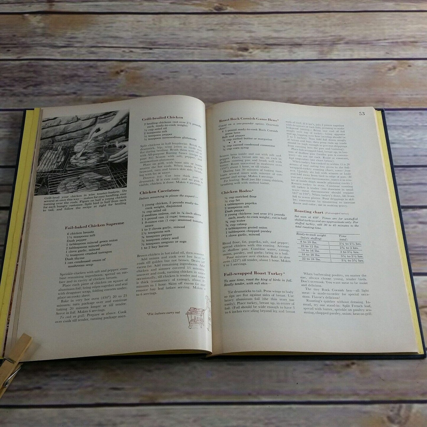 Vintage Cookbook Barbecue Cook Book Better Homes and Gardens Charcoal Grill 1956 Hardcover NO Dust Jacket