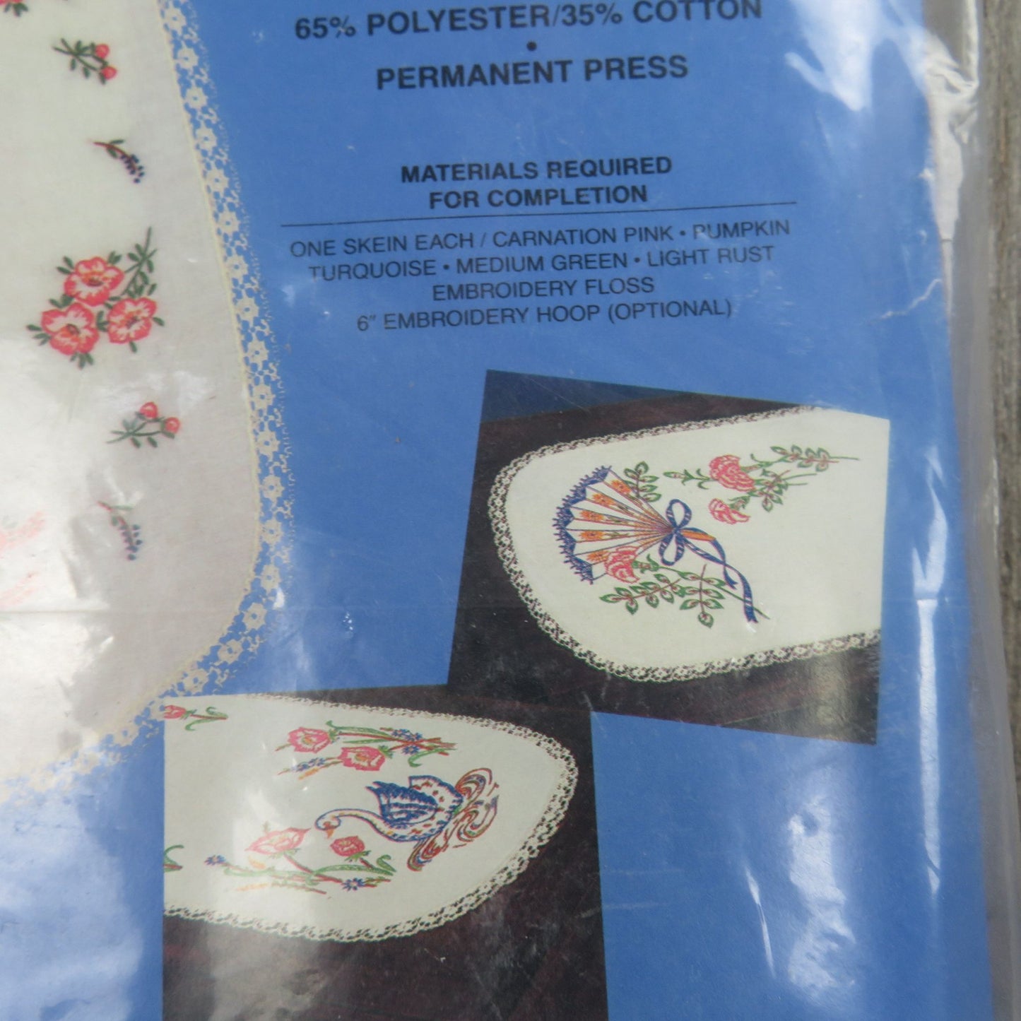 Stamped Embroidery Dresser Table Scarf Runner Kit Bells Flowers Colort At Grandma's Table Stamped Embroidery Dresser Table Scarf Runner Kit Bells Flowers Colort At Grandma's Table