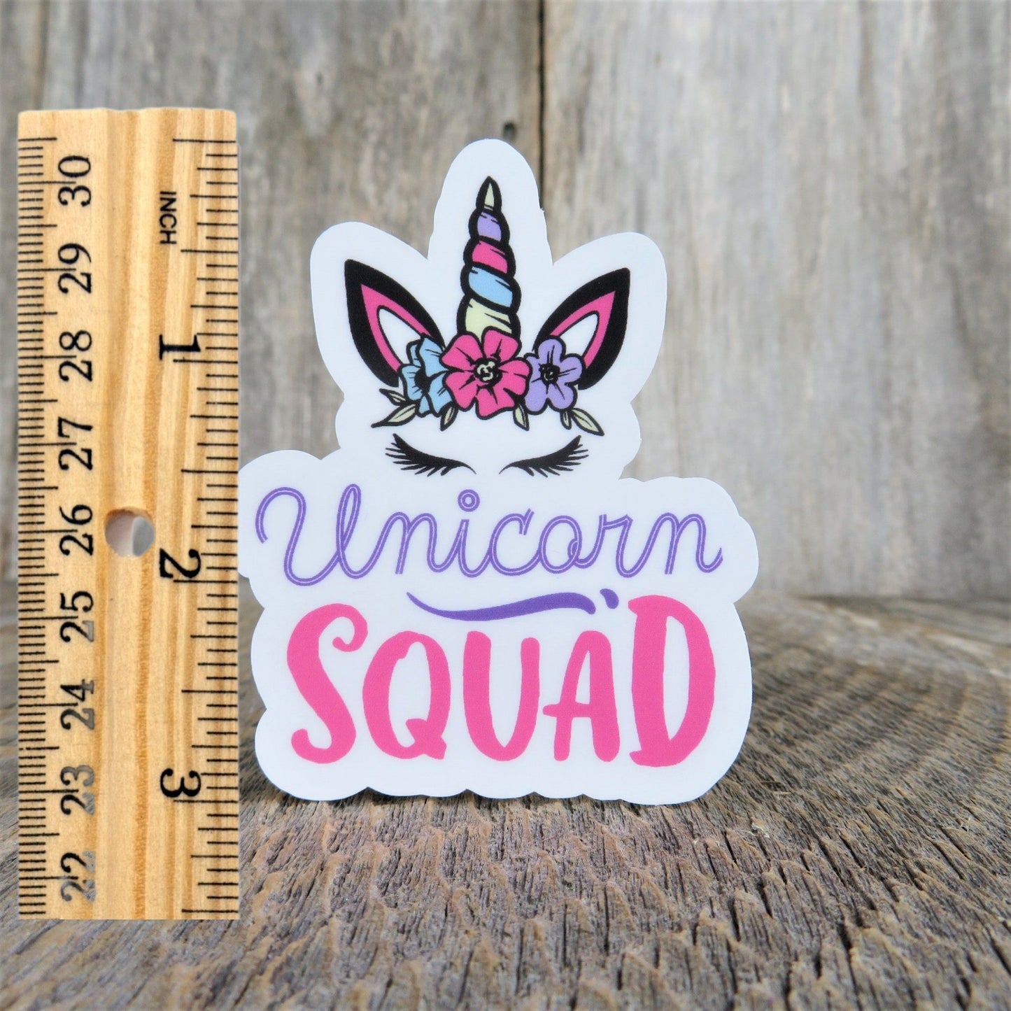 Unicorn Squad Sticker Empowerment Positive Saying Waterproof Laptop Sticker