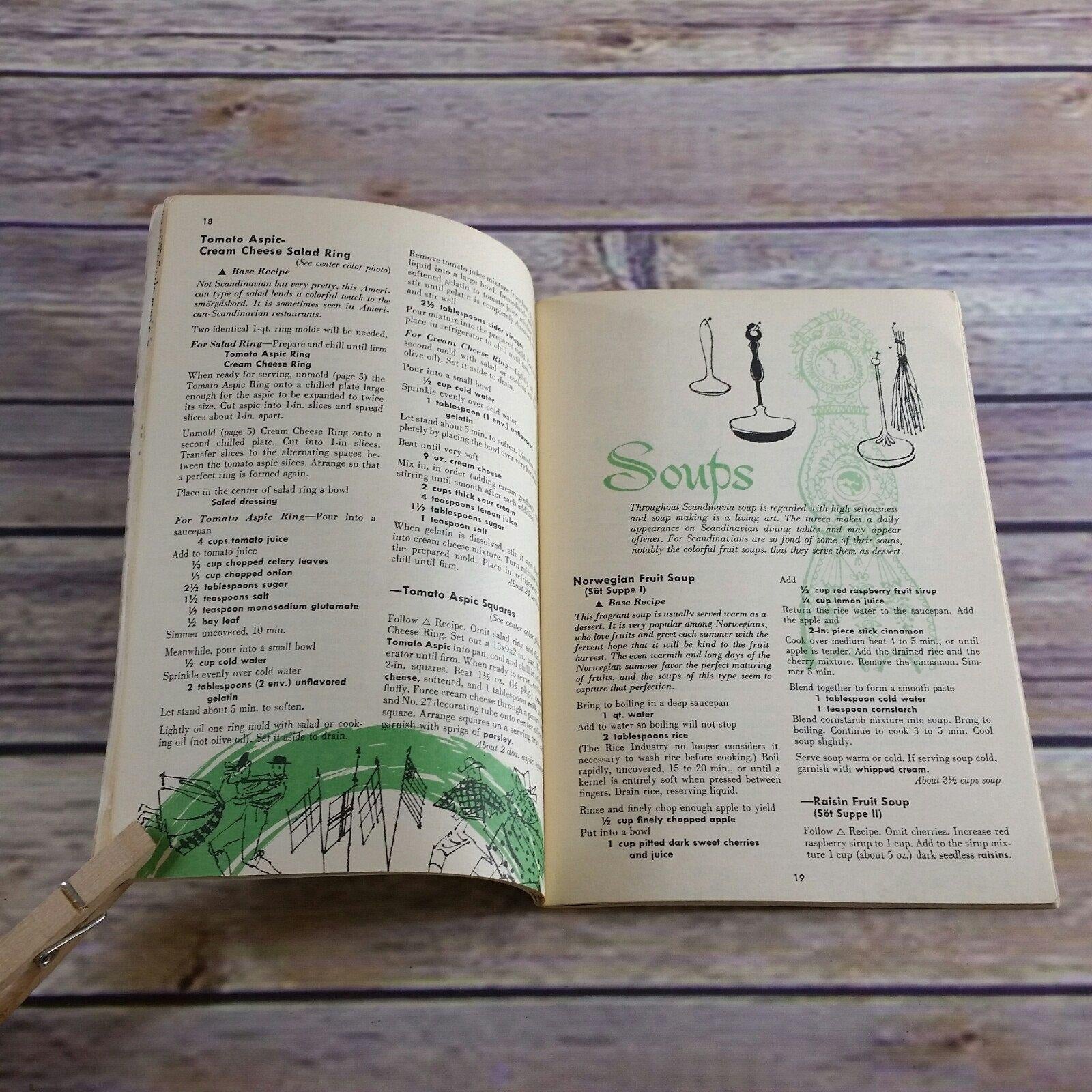 Vtg Scandinavian Cookbook Culinary Arts No 113 Norwegian Swedish and D ...
