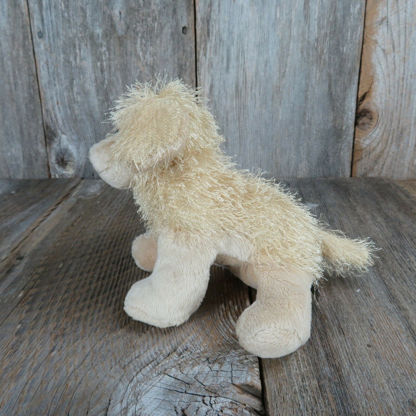 Fuzzy Golden Retriever Dog Plush Ganz Webkinz Puppy Stuffed Animal