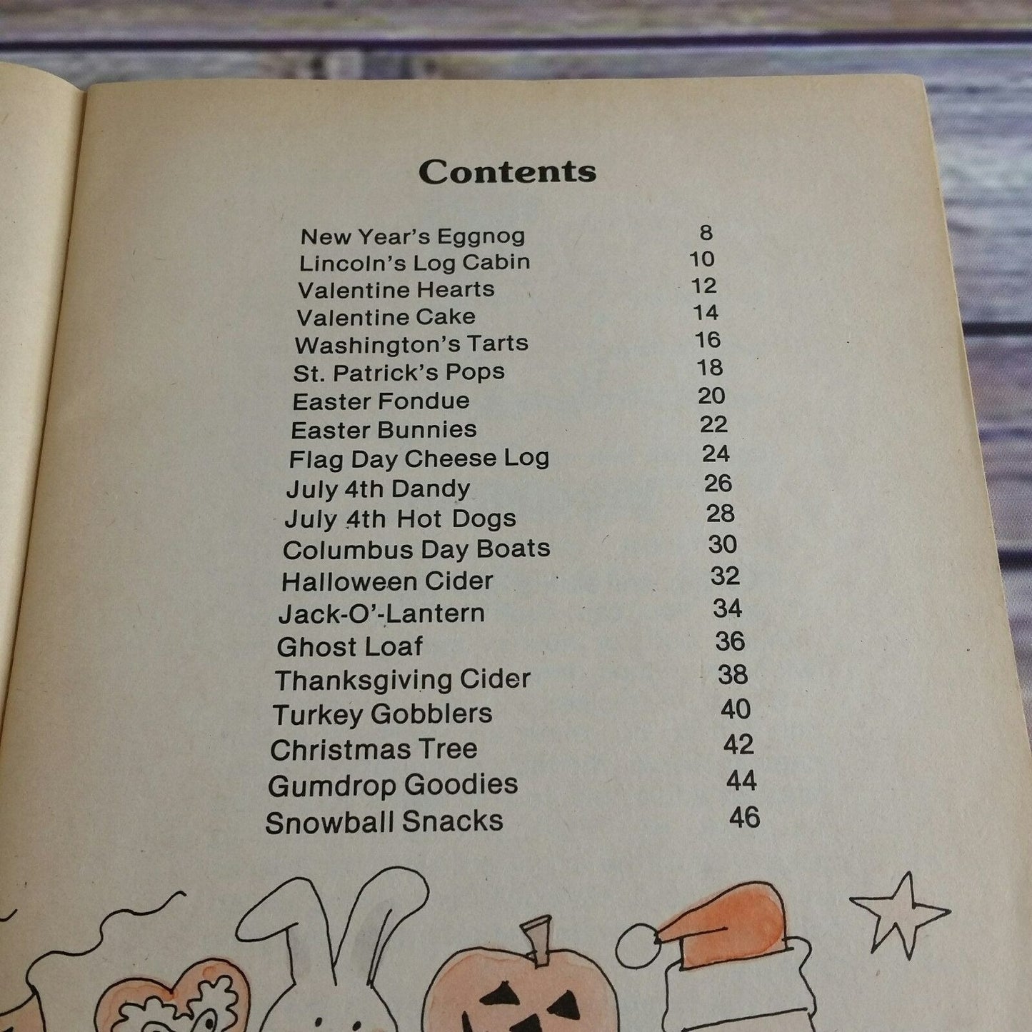 Vintage Kids Cookbook Holiday Recipes Boys and Girls 1981 Dan Nevins Paperback Watermill Press Booklet