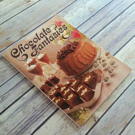 Vintage Cookbook Chocolate Fantasies Recipes Best Recipes 1987 Paperback