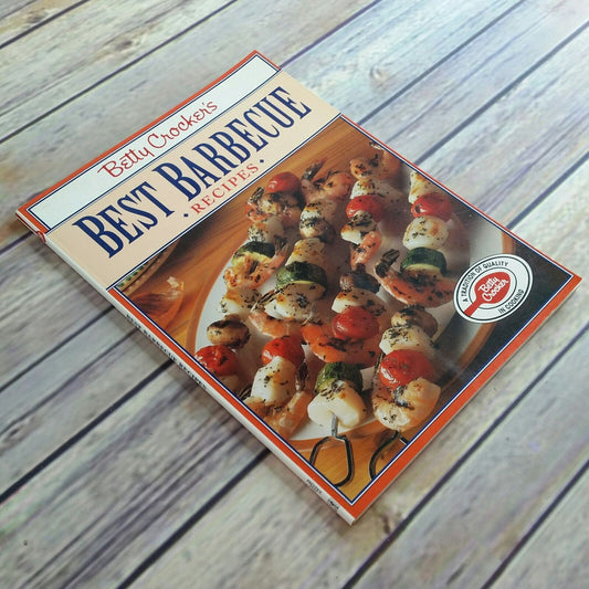 Vintage Cookbook Best Barbecue Recipes 1993 Betty Crocker Paperback Prentice Hall