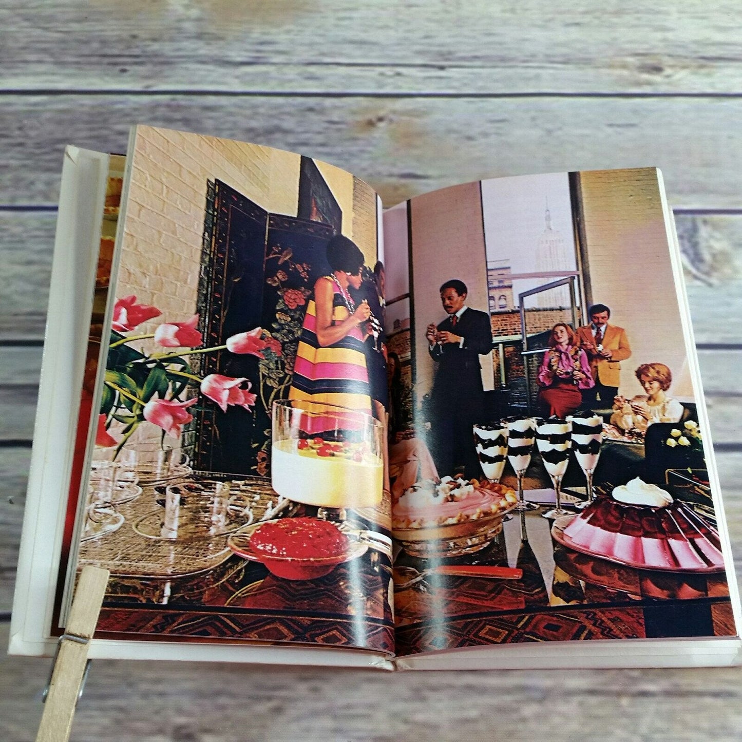 Vintage Joys of Jello Recipe Book Cookbook Promo Recipes 1975 3rd Edition Hardcover Booklet Gelatin Dessert