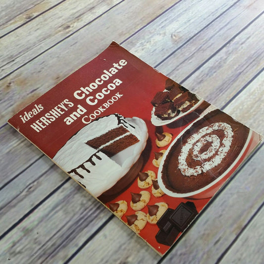 Vintage Cookbook Hersheys Chocolate and Cocoa Recipes by Ideals 1982 Paperback Cookies Pies Cakes Frostings Sauces Breads Candies and more