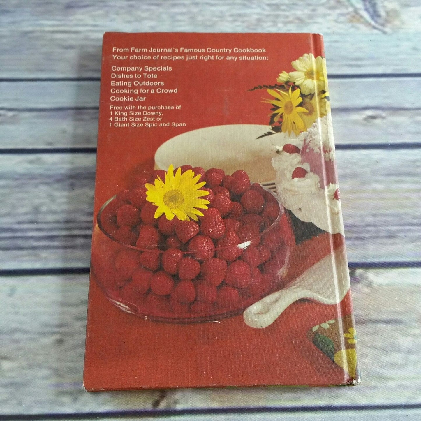 Vintage Farm Journal Famous Country Cookbook 1971 NO Dust Jacket Hardcover Hospitality Cooking