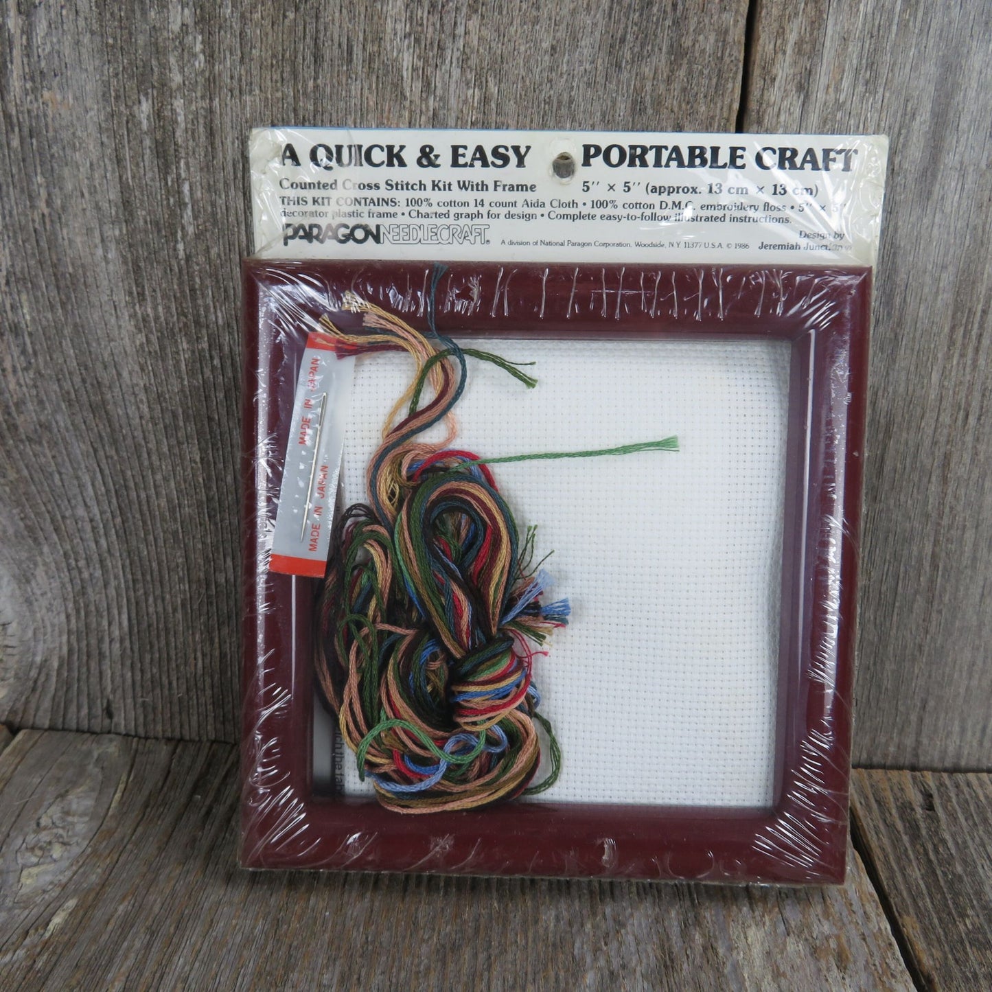 Country Kitchen Counted Cross Stitch Kit Paragon 1986 Framed Kit 8104 Quick and Easy