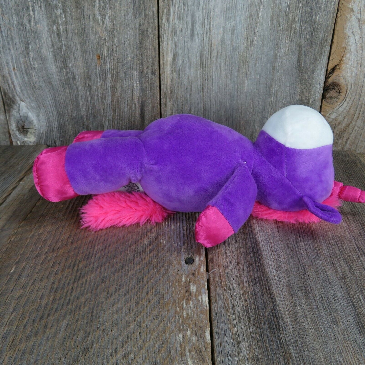 Purple Unicorn Plush Hot Pink Horn Sewn Eyes Kellytoy Easter Standing 2019