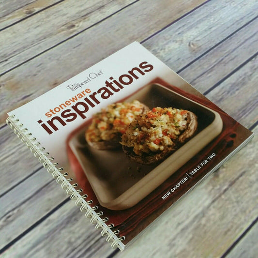 Pampered Chef Cookbook Stoneware Inspirations A New Chapter Table For Two 2005