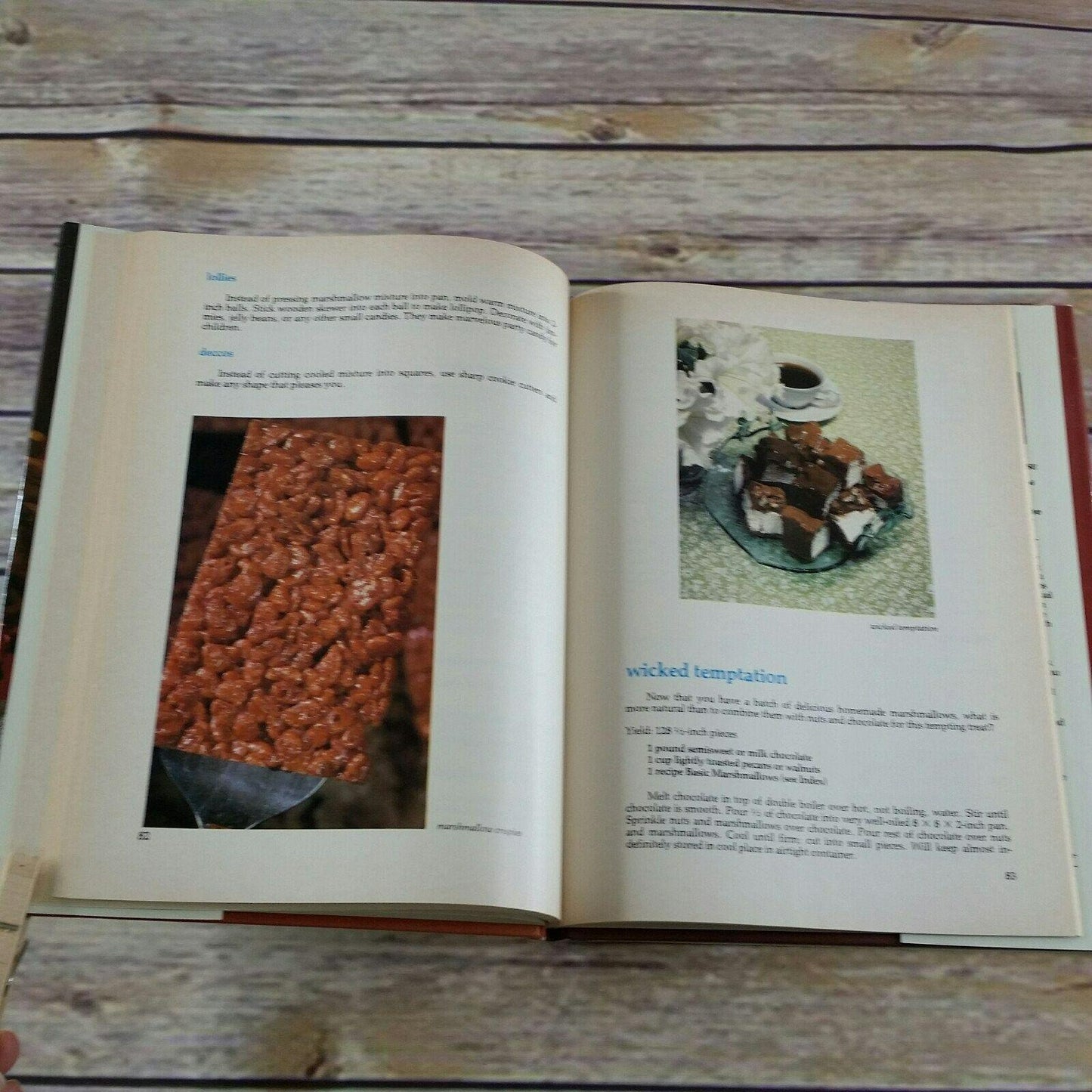 Vintage Candy Cookbook 1979 Creative Candy Making Candy Recipes Hardcover with Dust Jacket Miriam Lowenberg