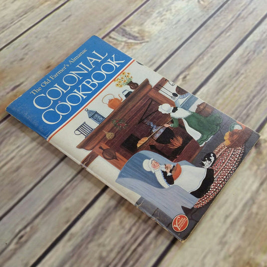 Vintage Old Farmer Almanac Colonial Cookbook Paperback 1982  Yankee Magazine Recipes