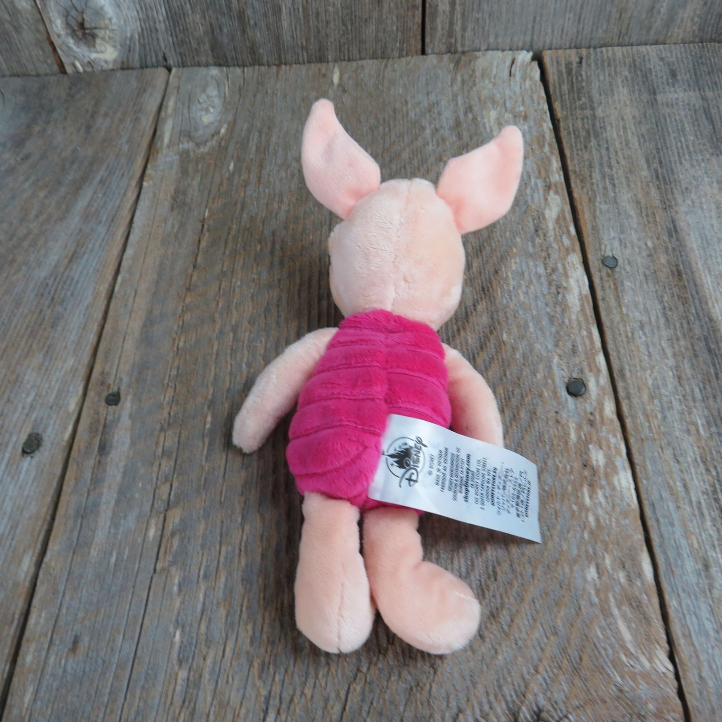 Piglet Plush Winnie the Pooh Beanie Pink Pig Stuffed Animal Disney Store