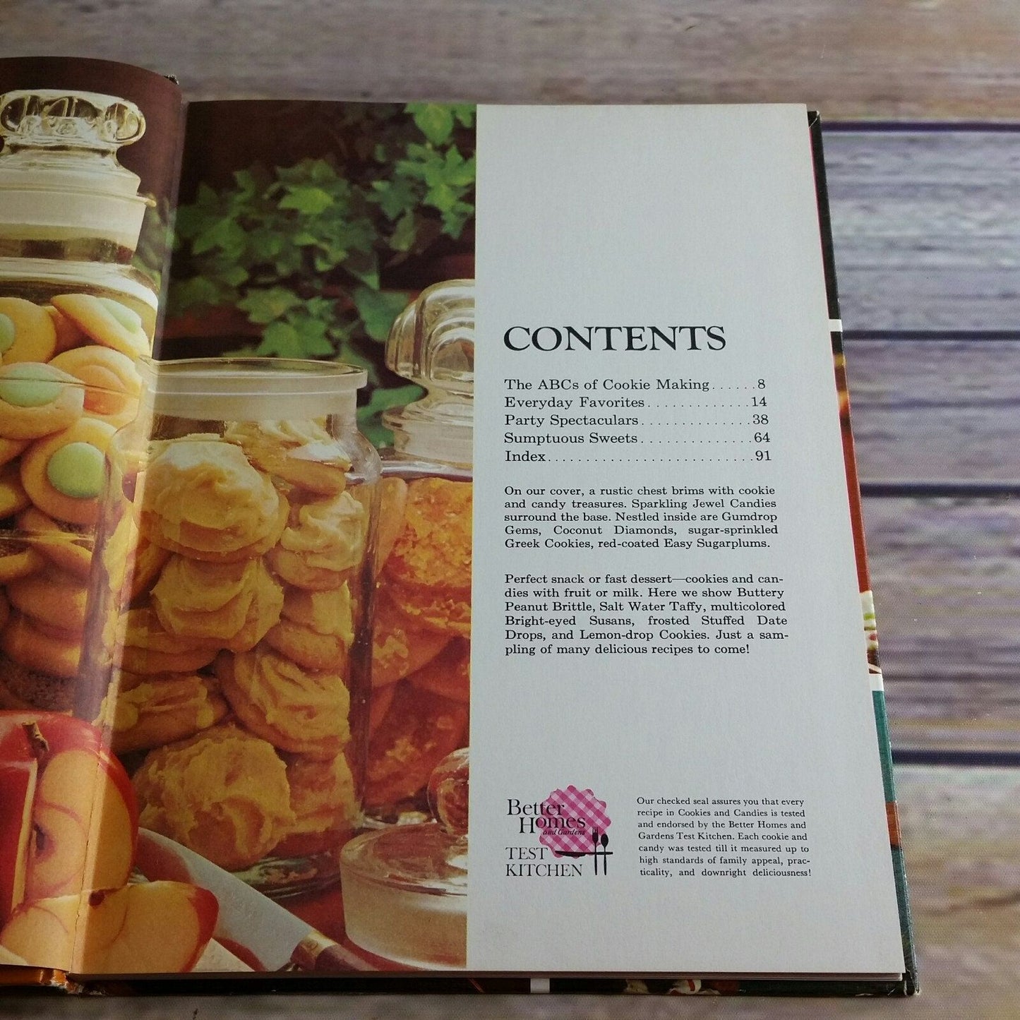 Vintage Cookbook Cookies and Candies Recipes Better Homes and Gardens 1967 2nd Printing