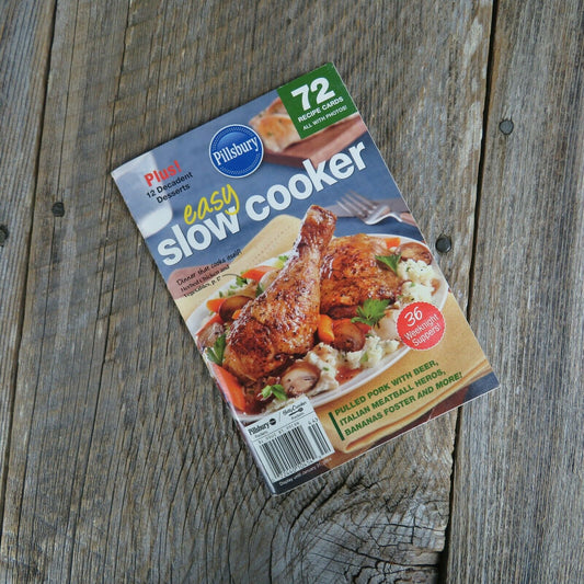 Easy Slow Cooker Cookbook Pillsbury Paperback January 2014 Booklet