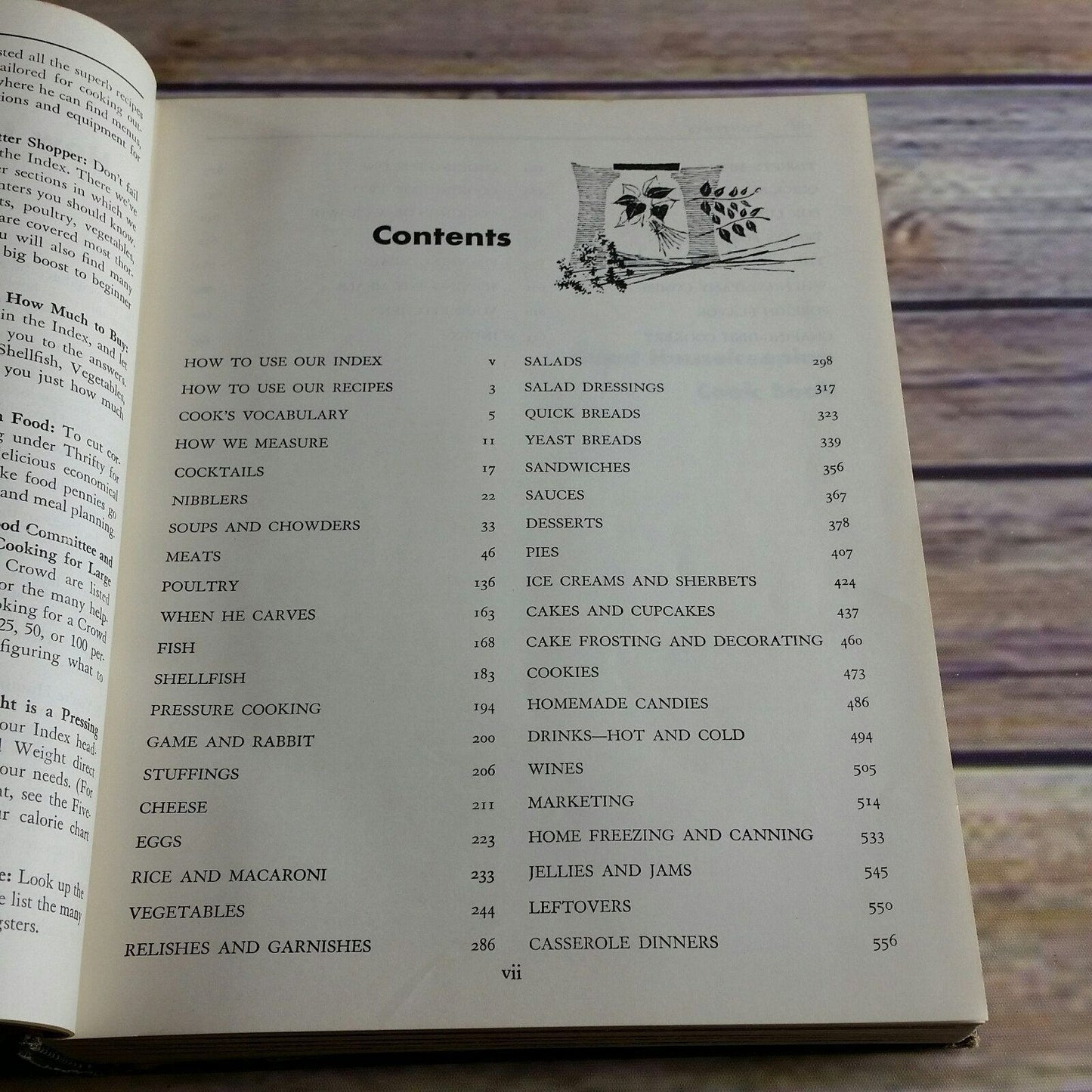 Vintage Cookbook Good Housekeeping Cook Book 1955 Recipes Hardcover NO Dust Jacket