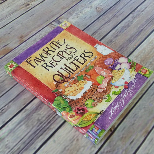 Favorite Recipes from Quilters Cookbooks Louise Stoltzfus 1992 Good Books Homemakers 900 Recipes Easy To Cook