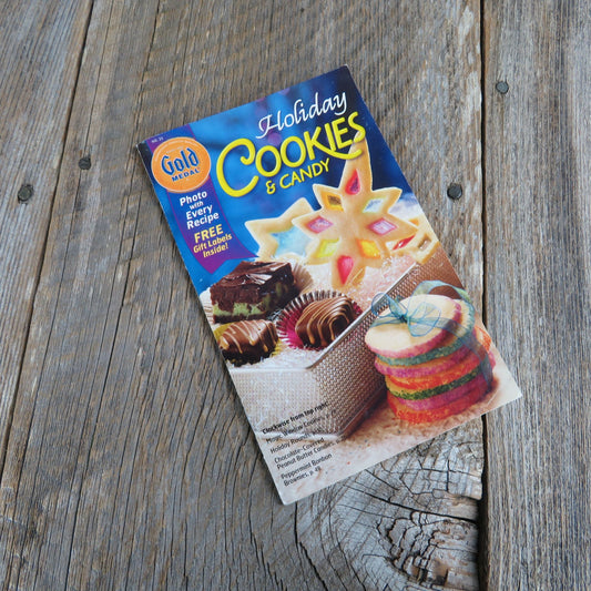 Holiday Cookies and Candy Cookbook Gold Medal Flour Pamphlet Grocery Store Booklet 2001 Dessert