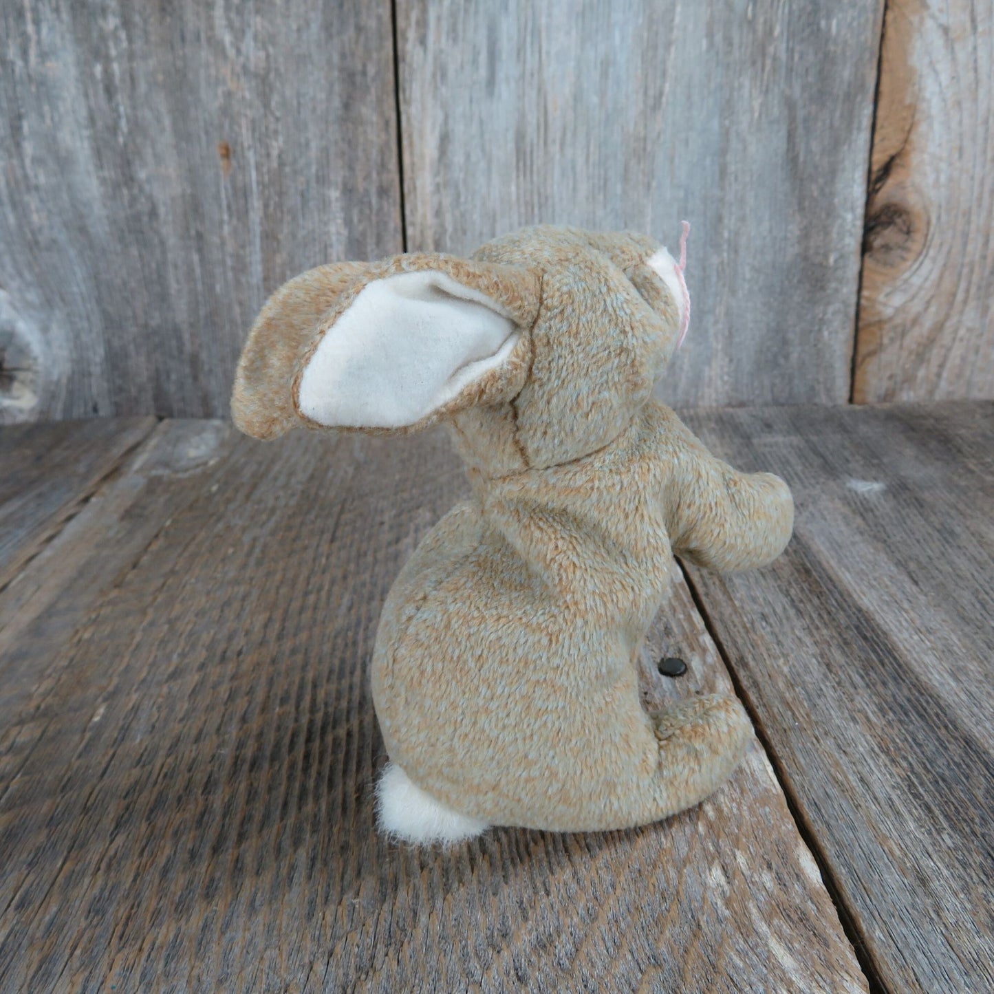 Vintage Bunny Plush Beanie Baby Nibbly Ty Rabbit 1999 Bean Bag Stuffed Animal