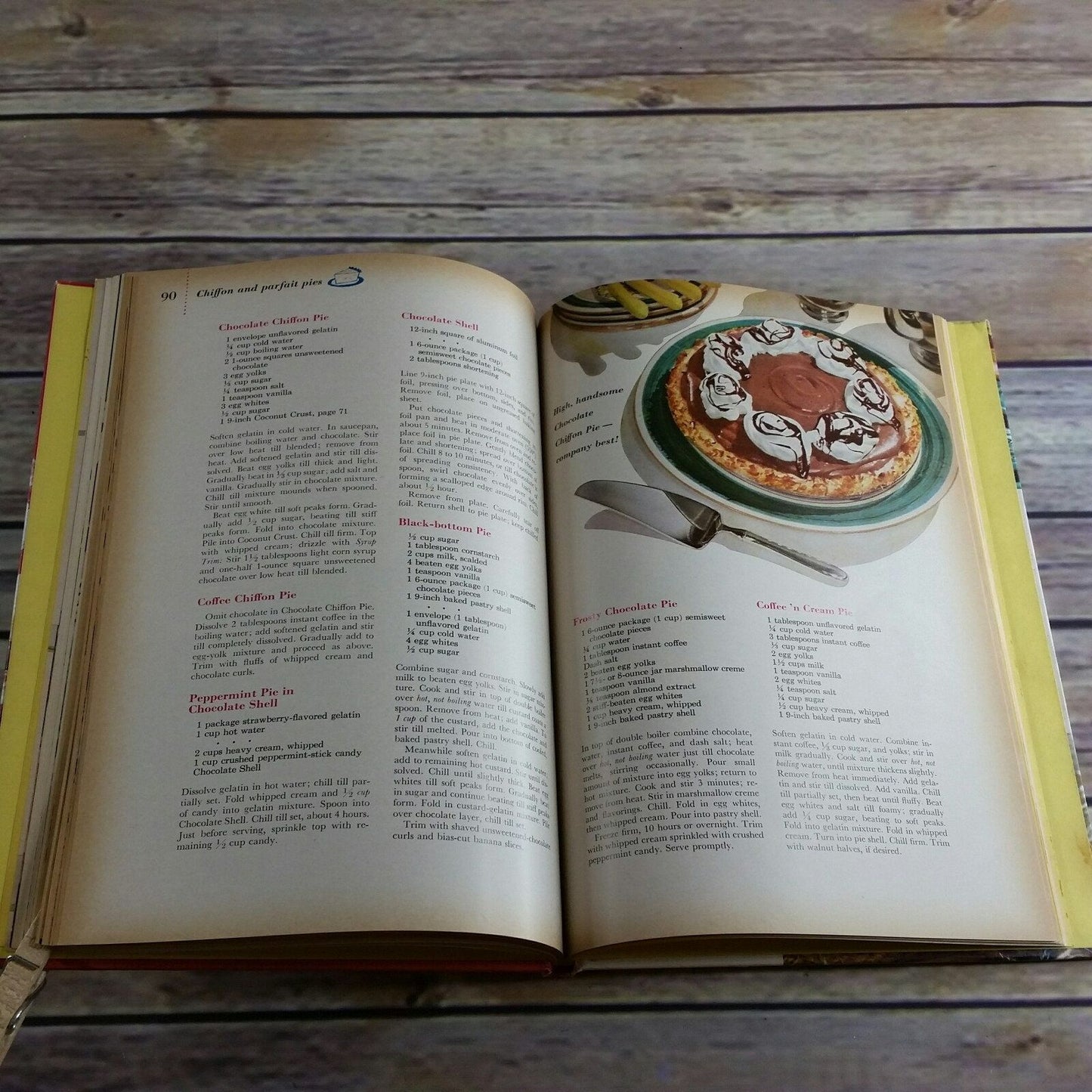 Vintage Cookbook Desserts Cook Book 1969 Hardcover 8th Printing Over 400 Recipes Better Homes and Gardens