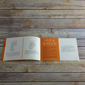 Vintage Cookbook Regal Mardi Gras Electric Fondue Set Instructions and Recipes 1970s Paperback Booklet Manual