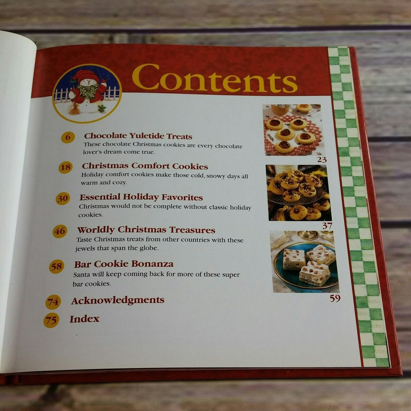 Vintage Cookbook Classic Christmas Cookies Recipes 2002 Publications International Hardcover