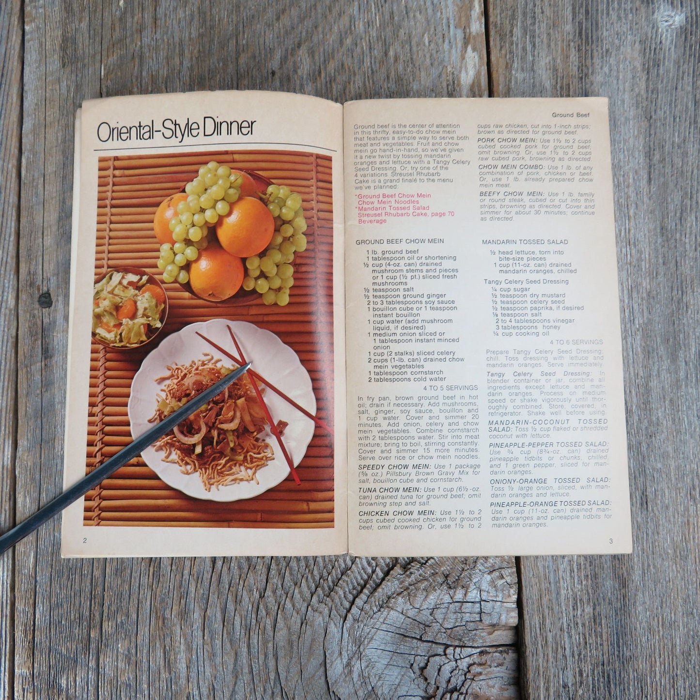 Pillsbury's Money Saving Meals Cookbook 1970 Recipes Menus Low Cost Food Paperback Booklet Grocery Store Vintage