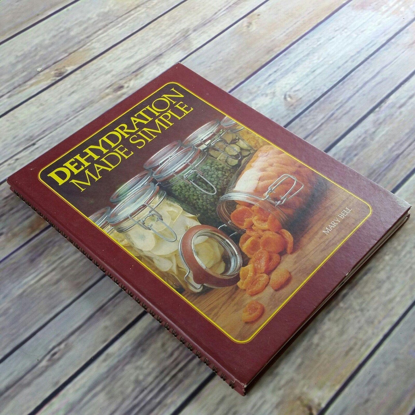 Vintage Cookbook Dehydration Made Simple Magic Aire Dehydrators Owner's Manual Recipes Instruction 1981 Magic Mill Hardcover Mary Bell