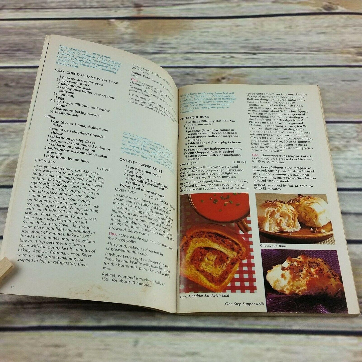 Vintage Cookbook Pillsbury 100 Bake Off Recipes 20th Annual 1969 Champions