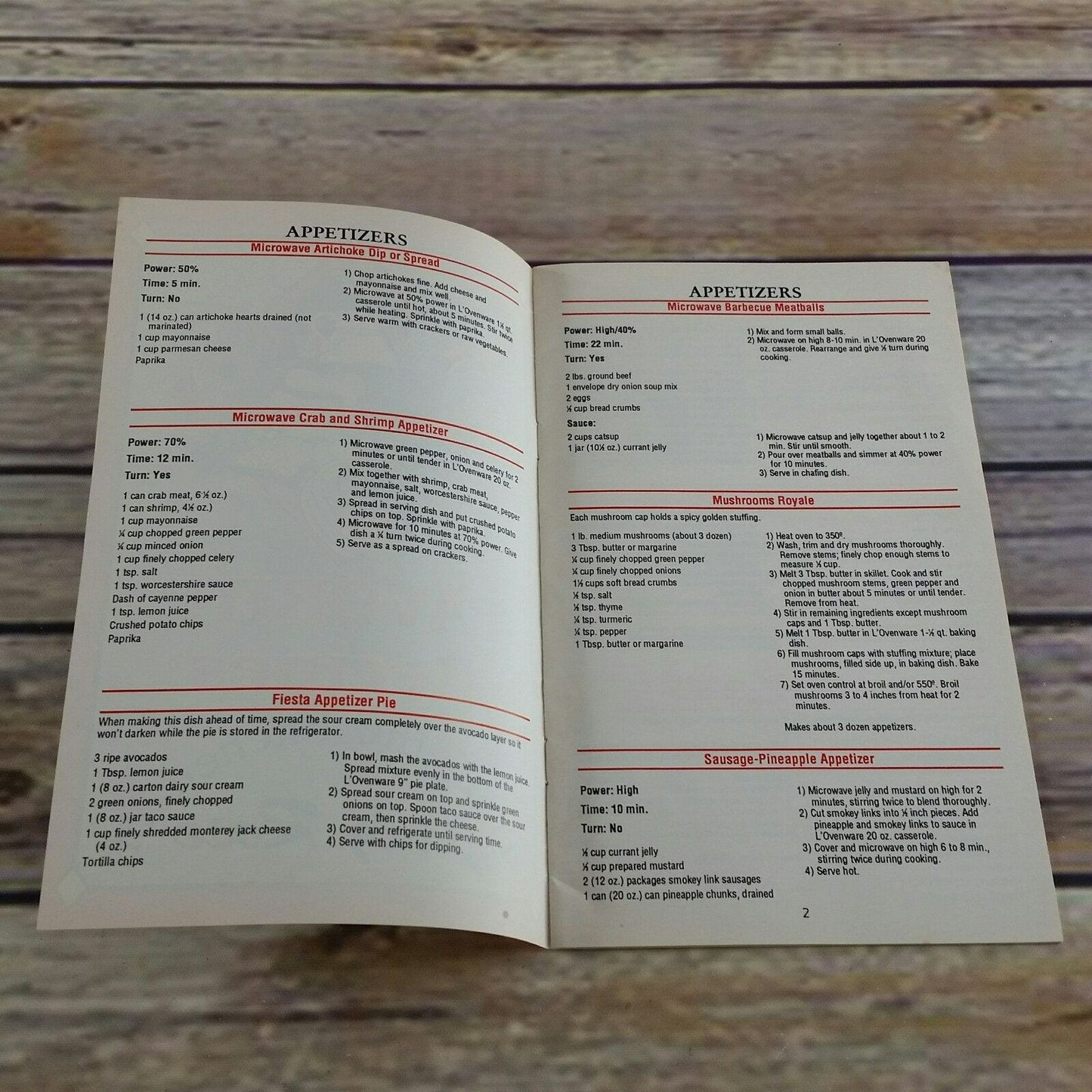 Vintage Cookbook Favorite Recipes Judy Rose 1991 Paperback Booklet