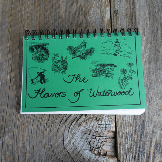 Texas Waterwood Women's League Cookbook Huntsville Vintage 1990s Scholarship Fund