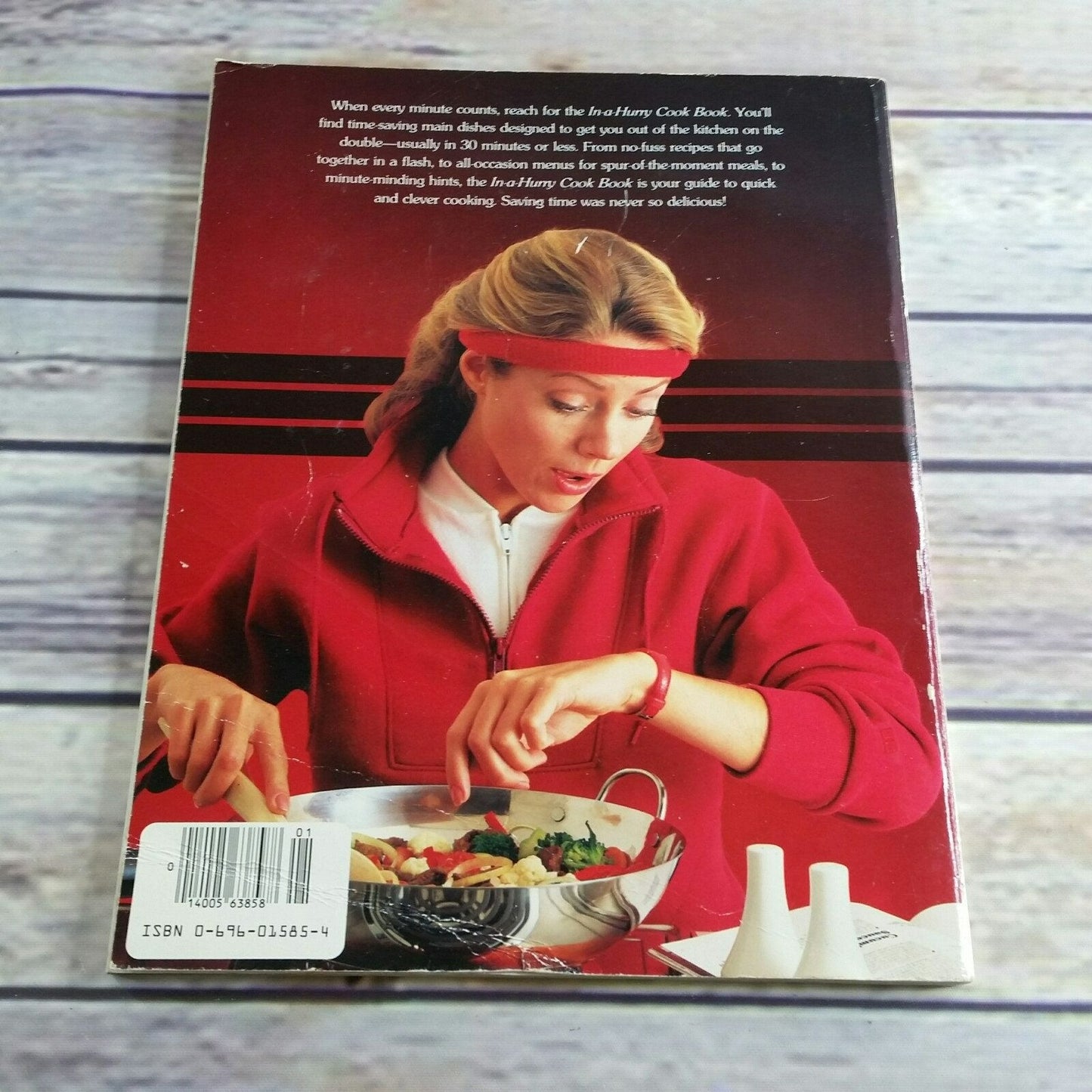 Vintage Cookbook In a Hurry Recipes 1986 Paperback Better Homes and Gardens Fast Recipes