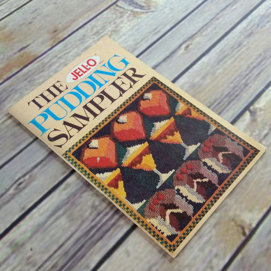 Vintage The Jello Pudding Sampler Recipe Book Cookbook Promo Recipes 1976 Paperback Booklet Gelatin Dessert - At Grandma's Table