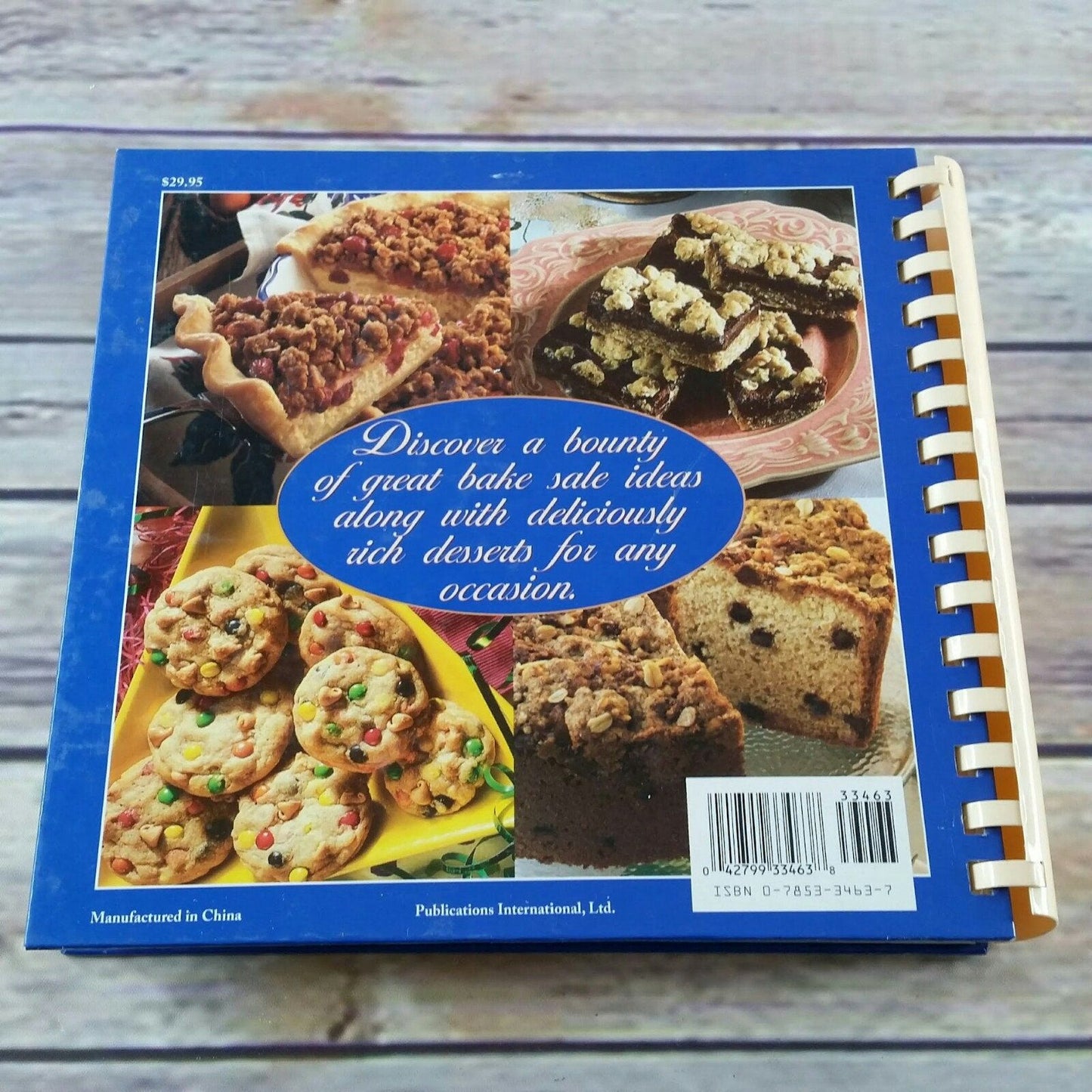 Favorite Brand Name Bake Sale Cookbook Recipes Hardcover 1990s Cooking Baking Chex Hunts Smuckers Pillsbury Hellmanns Dole