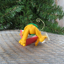 Load image into Gallery viewer, Vintage Between the Lions Christmas Ornament Lionel Plays With Words Hallmark PBS Kids 2001