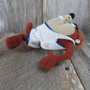 Vintage Tazmanian Devil Plush Space Jams Taz Looney Tunes Warner Brothers McDonald's Stuffed Animal 1996