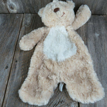 Load image into Gallery viewer, Teddy Bear Plush Flat A Pat Lovie Blanket Stuffed Animal Lovey Security Ganz Stuffed Animal