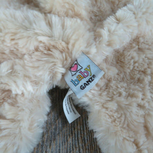 Teddy Bear Plush Flat A Pat Lovie Blanket Stuffed Animal Lovey Security Ganz Stuffed Animal