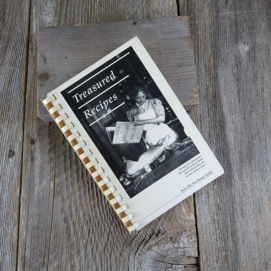 Vintage California Cookbook Ukiah John Hudson Sun House Guild Treasured Recipes Grace Hudson Museum 1994 - At Grandma's Table