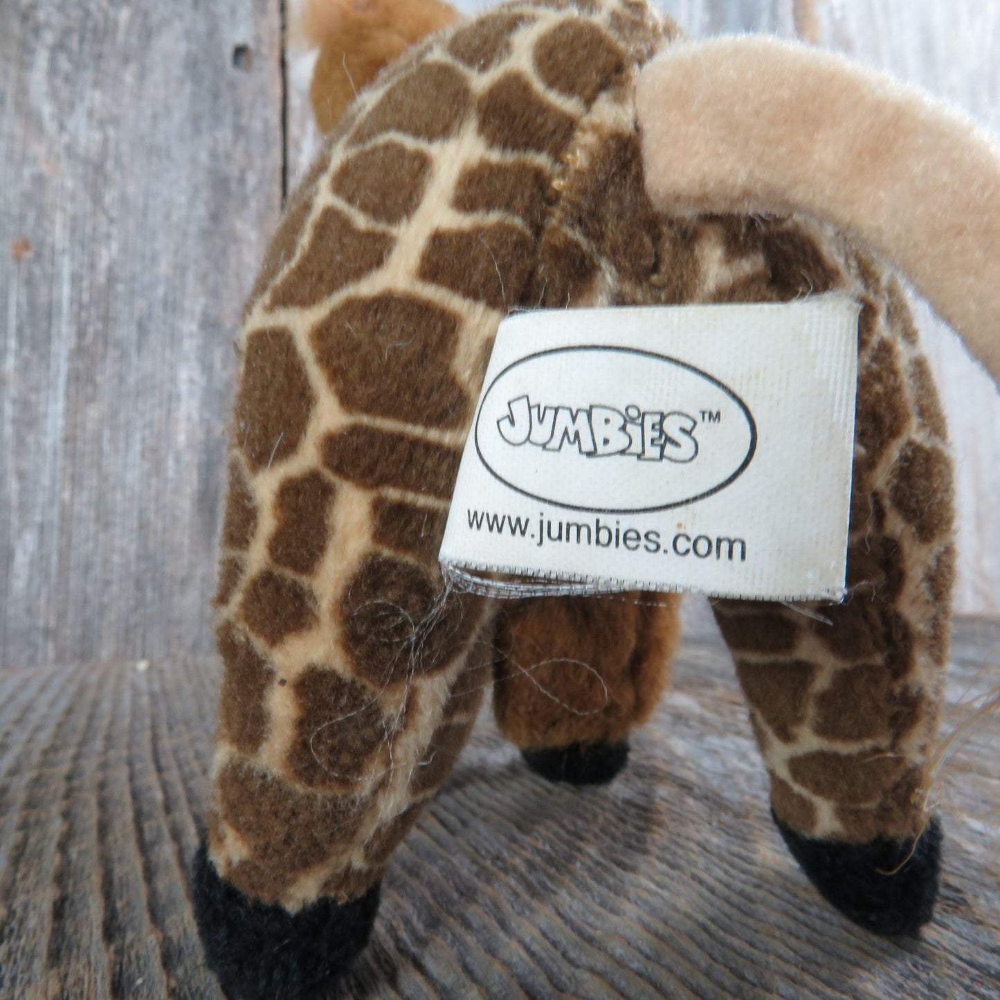 Vintage Giraffalo Plush Beanie Giraffe Buffalo Bean Bag Stuffed Animal by Jumbies 2000