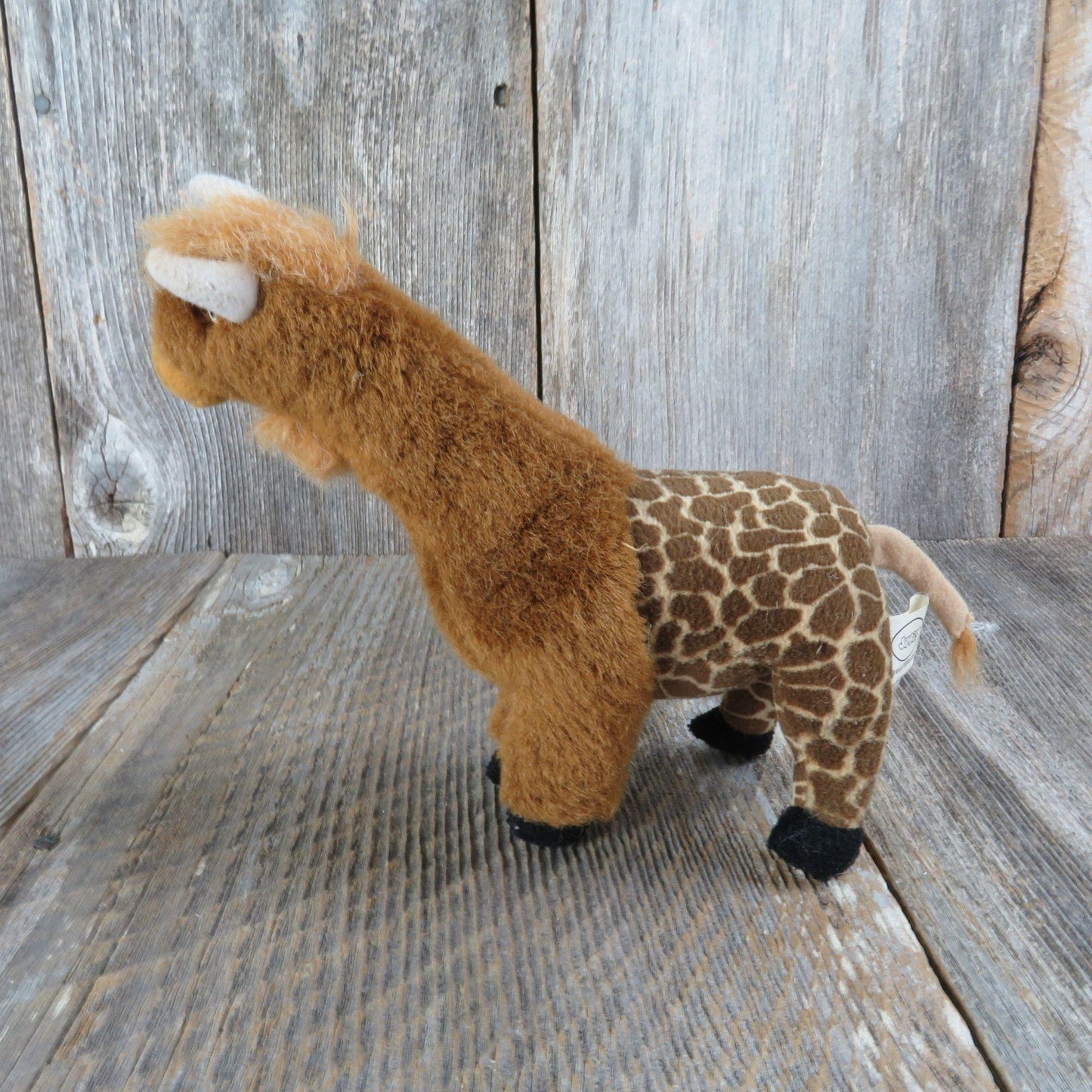 Vintage Giraffalo Plush Beanie Giraffe Buffalo Bean Bag Stuffed Animal by Jumbies 2000